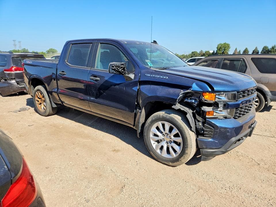 2021 CHEVROLET SILVERADO K1500 CUSTOM 4