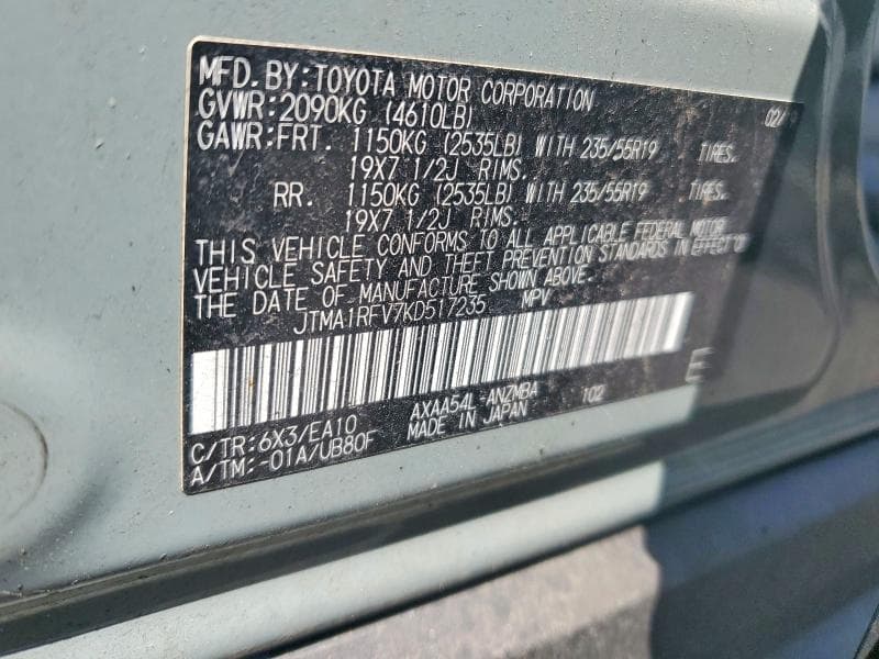 2019 TOYOTA RAV4 XLE PREMIUM 14