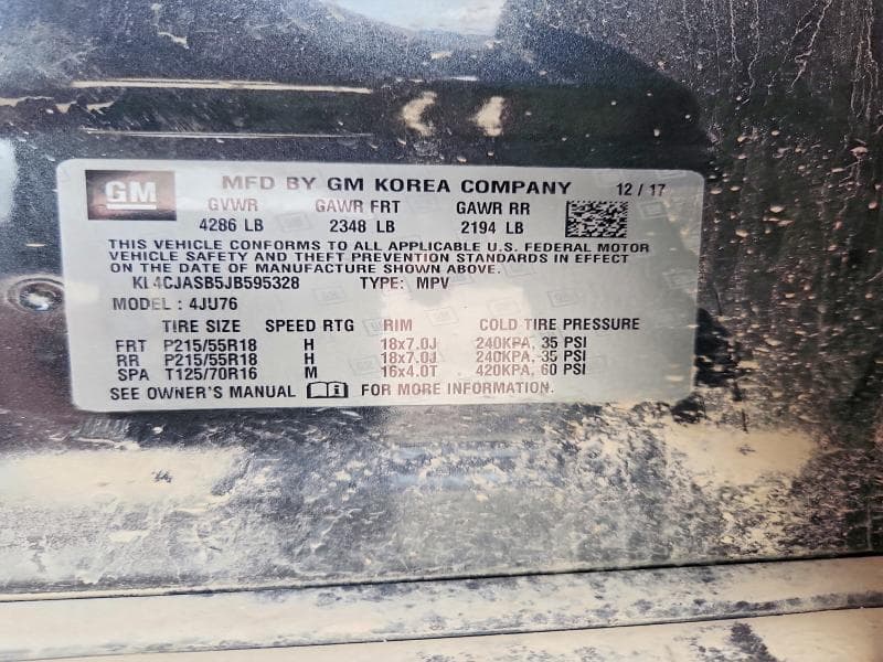 2018 BUICK ENCORE PREFERRED 13
