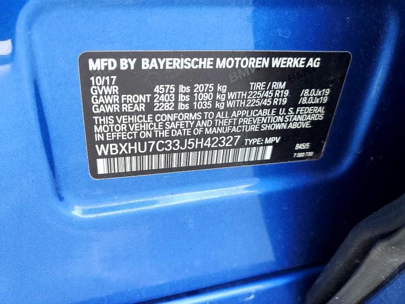 2018 BMW X1 SDRIVE28I 13