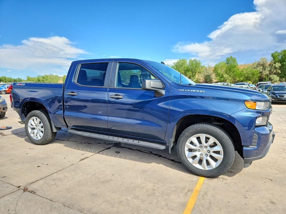 2021 CHEVROLET SILVERADO K1500 CUSTOM 4