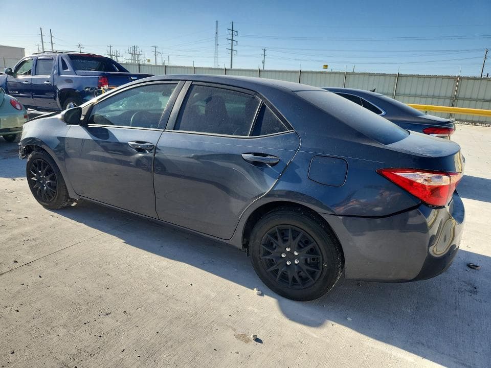 2019 TOYOTA COROLLA LE 2