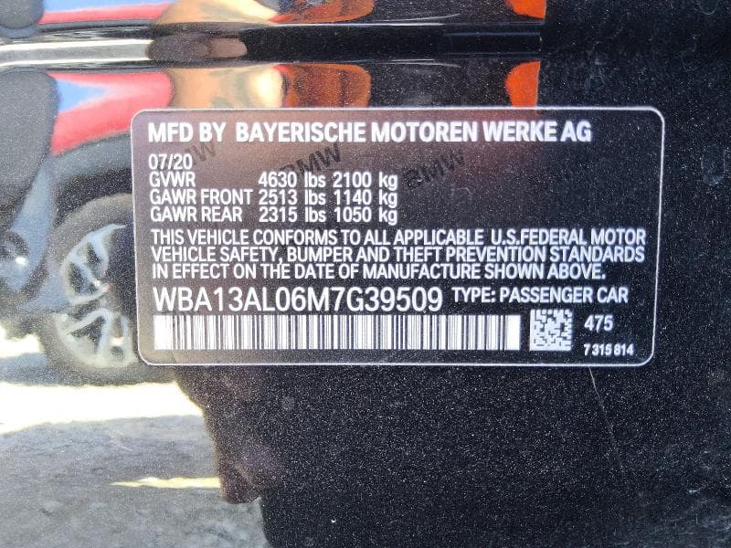 2021 BMW M235XI 12