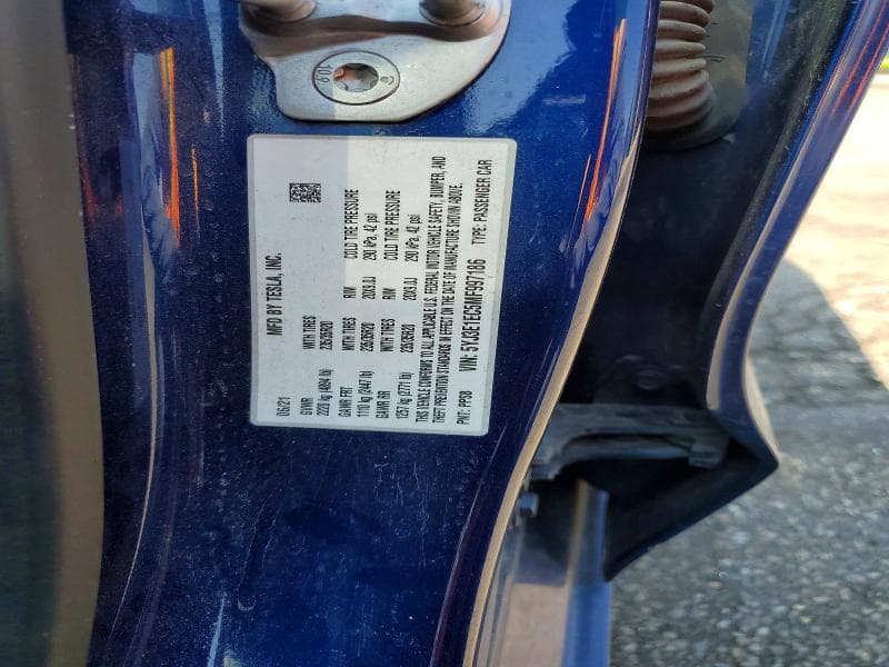2021 TESLA MODEL 3 12
