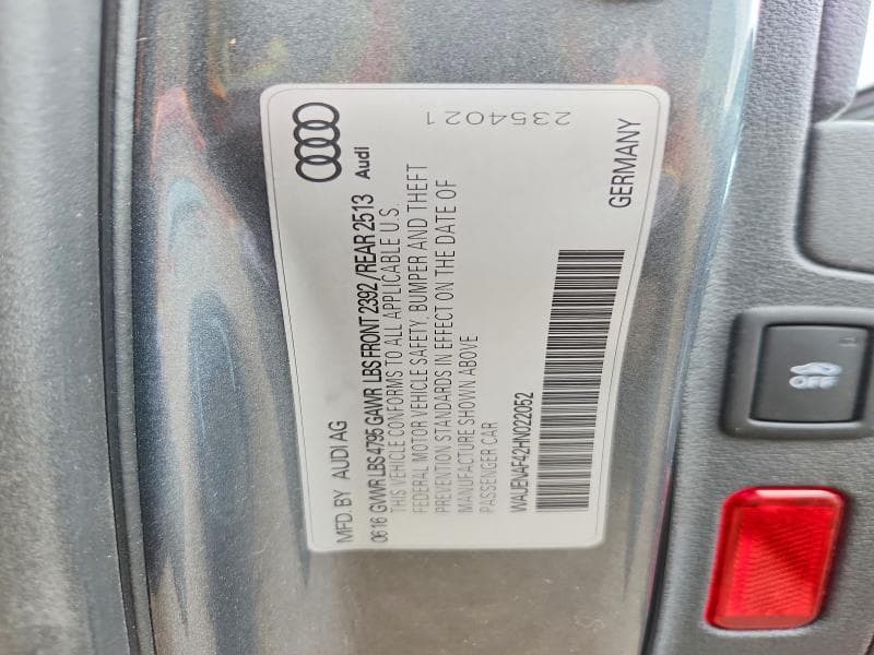 2017 AUDI A4 PREMIUM PLUS 13