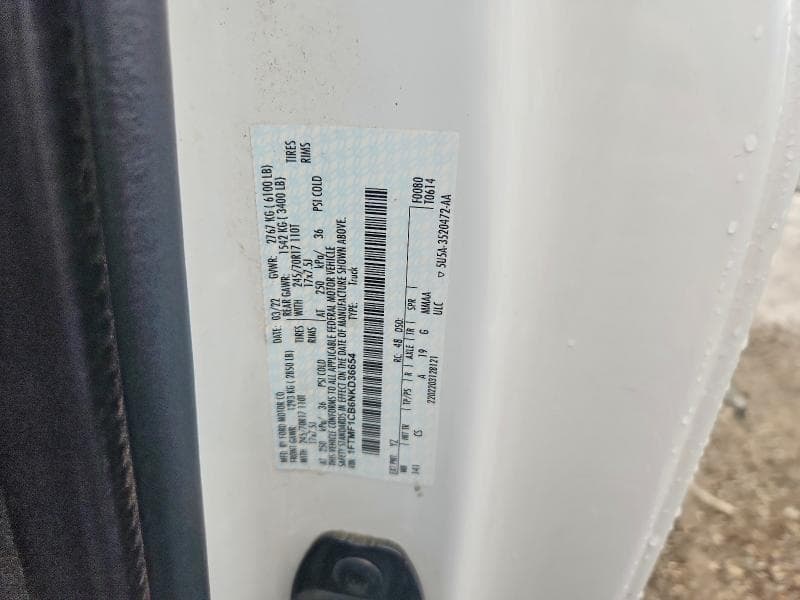 2022 FORD F150 12