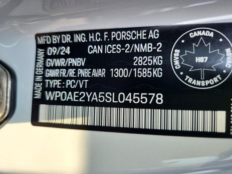 2025 PORSCHE PANAMERA 4 E-HYBRID 12