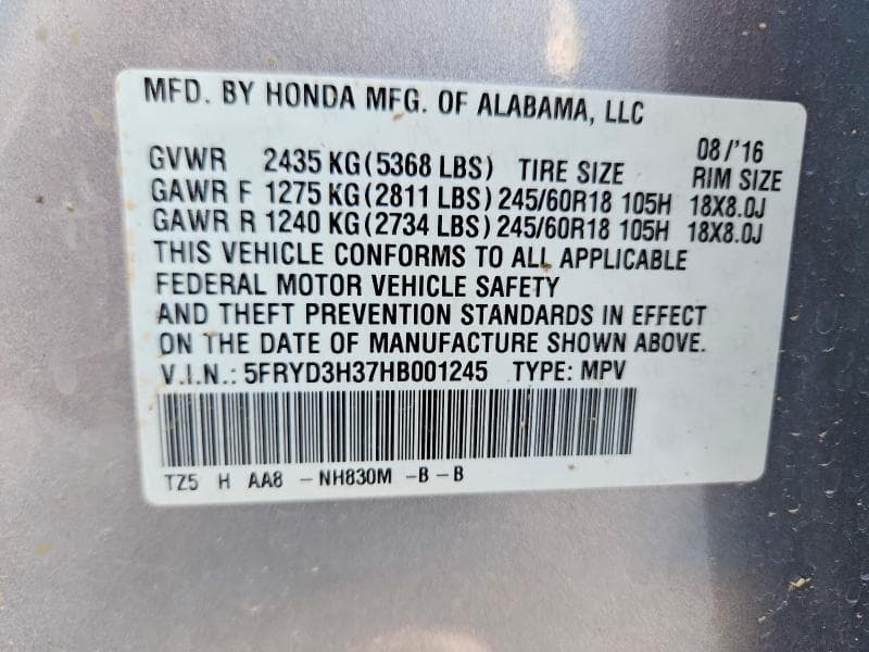 2017 ACURA MDX 13