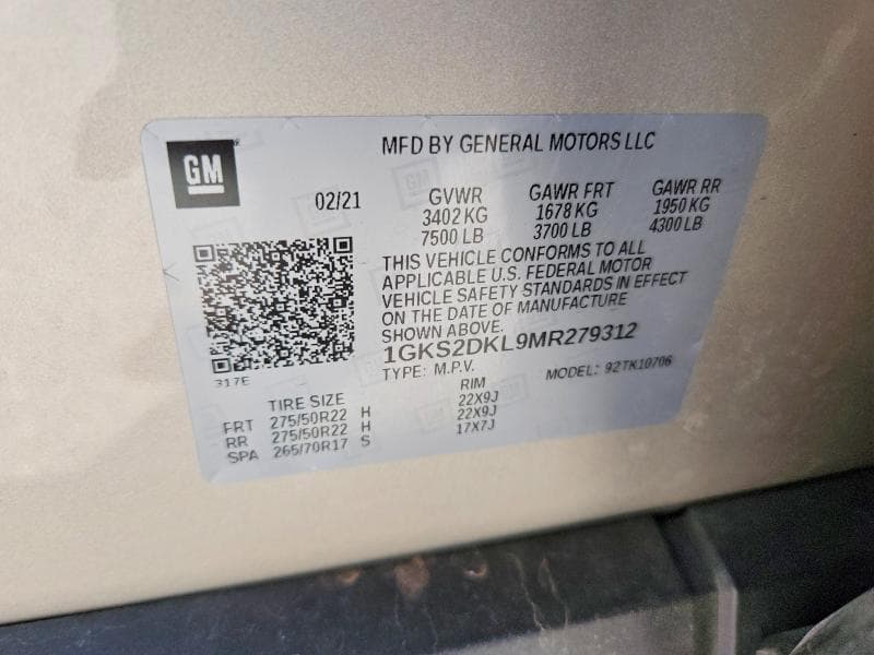 2021 GMC YUKON DENALI 14