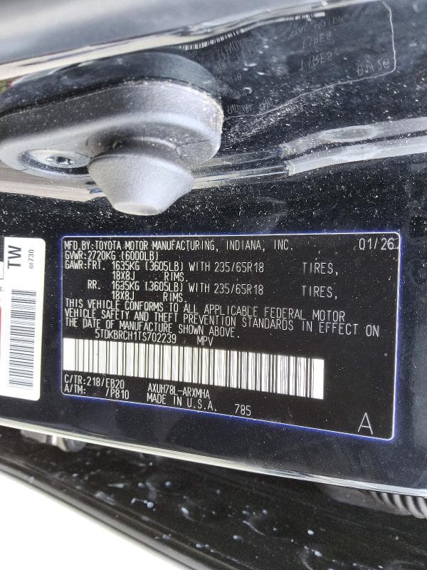 2026 TOYOTA HIGHLANDER HYBRID XLE 13