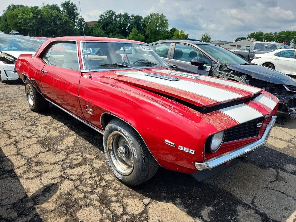 1969 CHEVROLET CAMARO 4