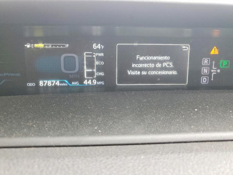 2017 TOYOTA PRIUS PRIME PLUS 9
