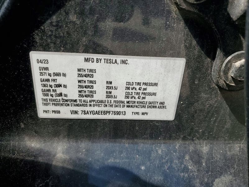 2023 TESLA MODEL Y 23