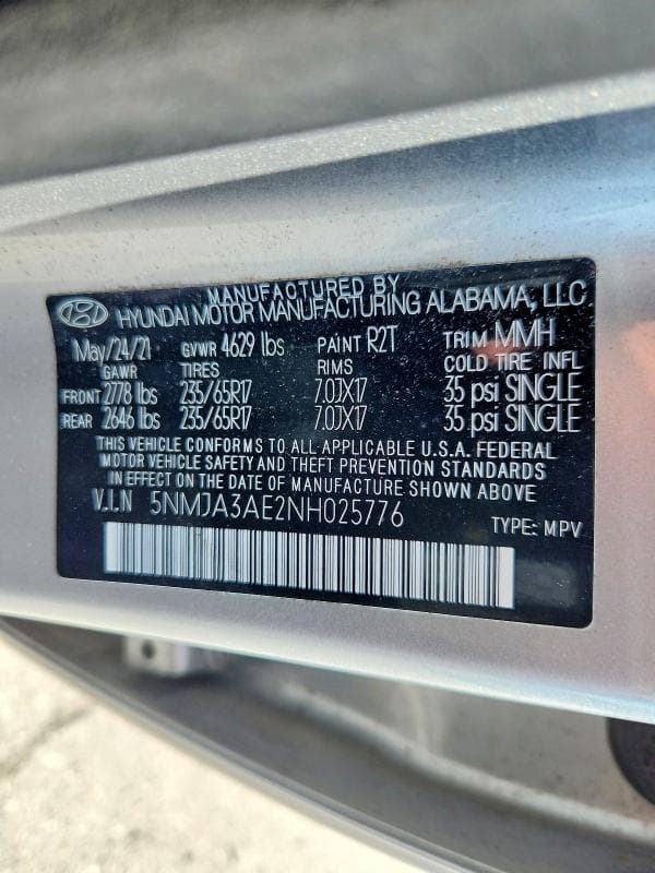 2022 HYUNDAI TUCSON SE 14