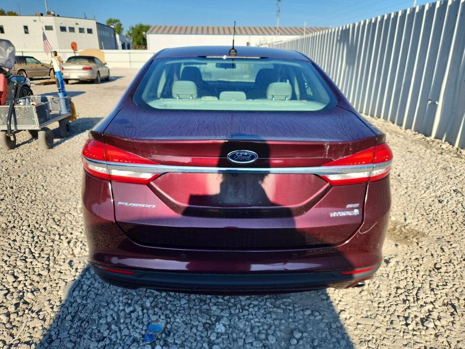 2017 FORD FUSION SE HYBRID 6