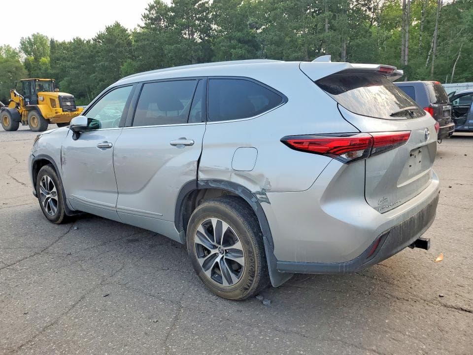 2022 TOYOTA HIGHLANDER HYBRID XLE 2