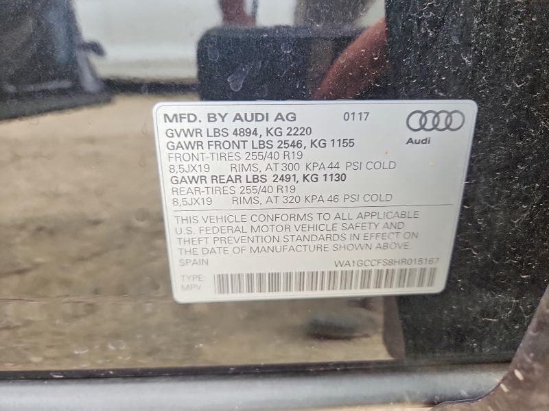 2017 AUDI Q3 PRESTIGE 12