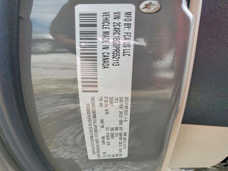 2023 CHRYSLER PACIFICA TOURING L 13