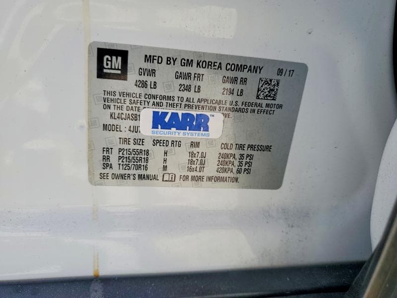 2018 BUICK ENCORE PREFERRED 12