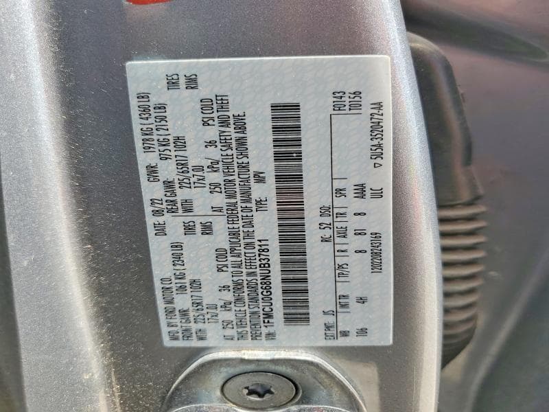 2022 FORD ESCAPE SE 13
