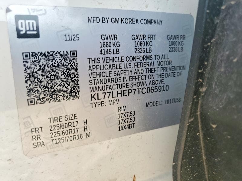 2026 CHEVROLET TRAX 1LT 12