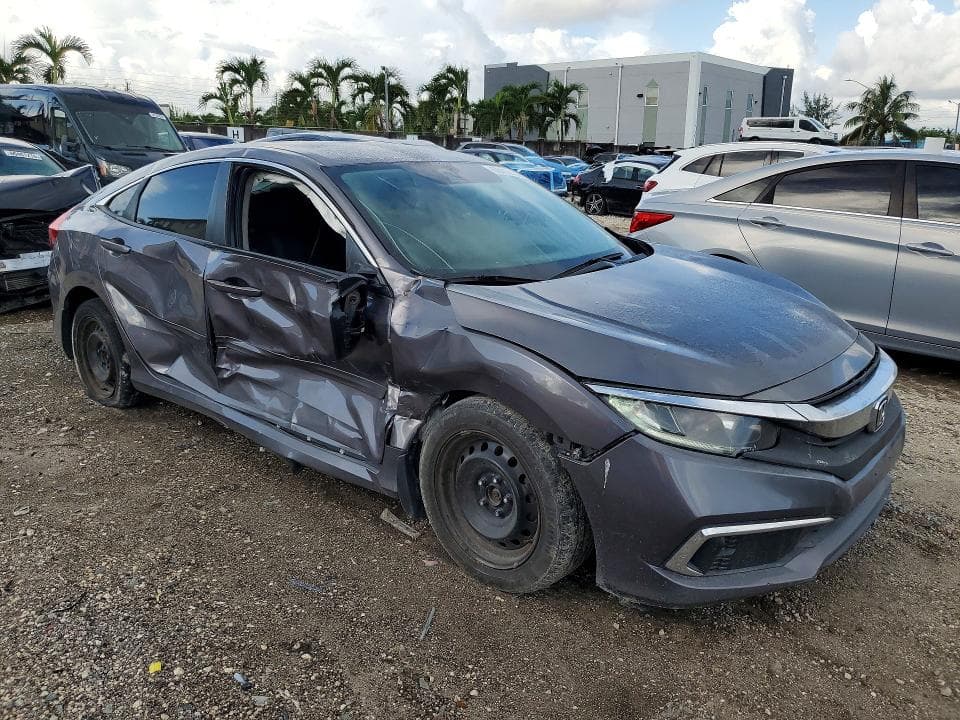 2019 HONDA CIVIC LX 4