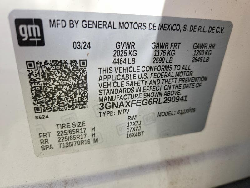 2024 CHEVROLET EQUINOX LS 14