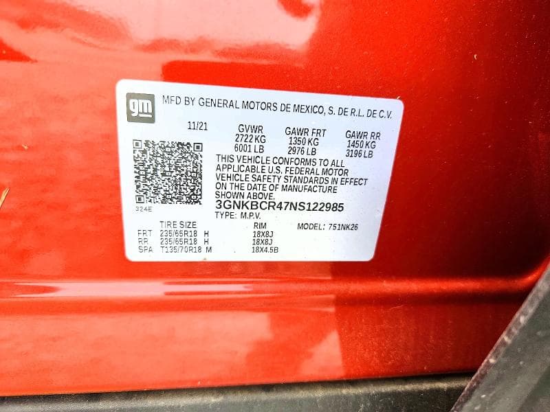 2022 CHEVROLET BLAZER 2LT 13