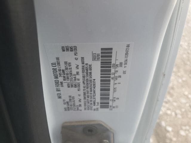 2019 FORD TRANSIT CONNECT XL 12