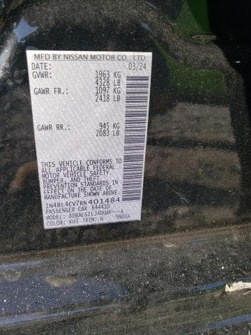 2024 NISSAN ALTIMA SR 12
