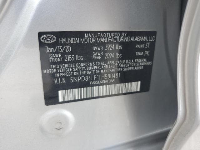 2020 HYUNDAI ELANTRA SEL 12