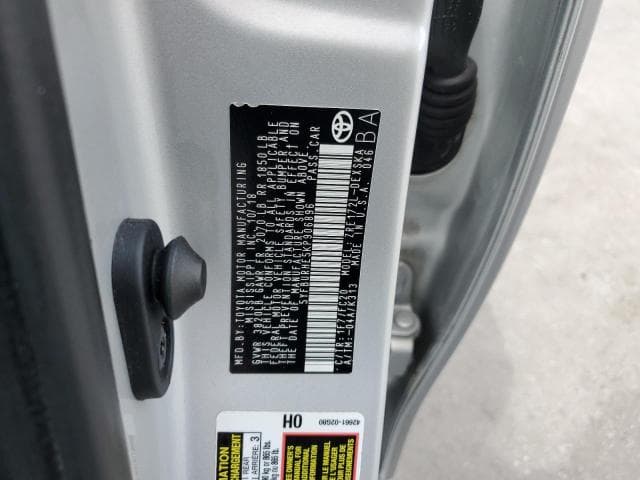 2019 TOYOTA COROLLA L 12