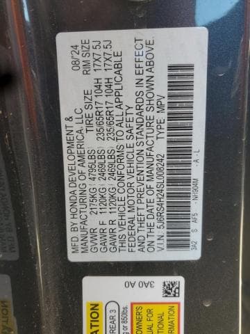 2025 HONDA CR-V LX 12