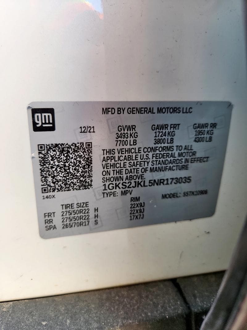 2022 GMC YUKON XL DENALI 14