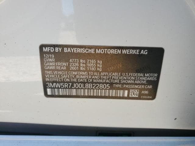 2020 BMW 330XI 12
