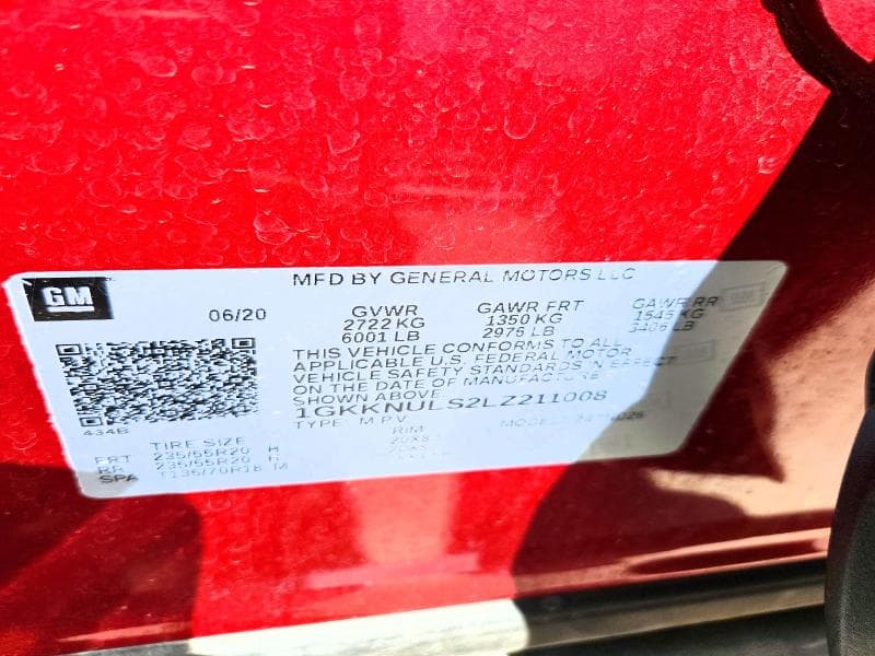 2020 GMC ACADIA SLT 13