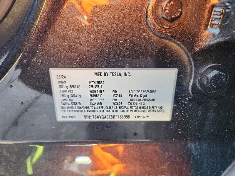 2024 TESLA MODEL Y 13