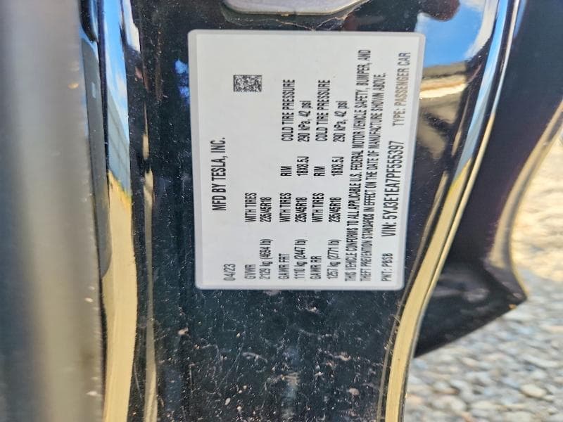 2023 TESLA MODEL 3 12