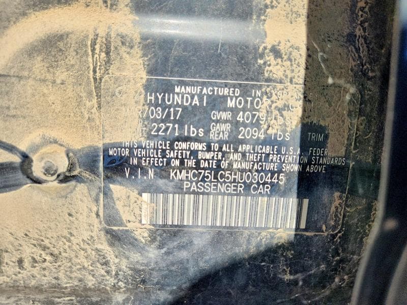 2017 HYUNDAI IONIQ SEL 12