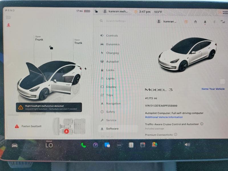 2023 TESLA MODEL 3 9