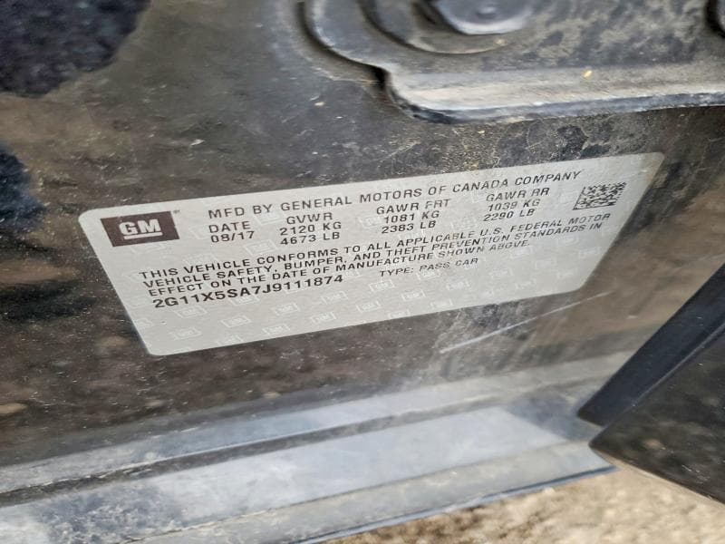 2018 CHEVROLET IMPALA LS 12