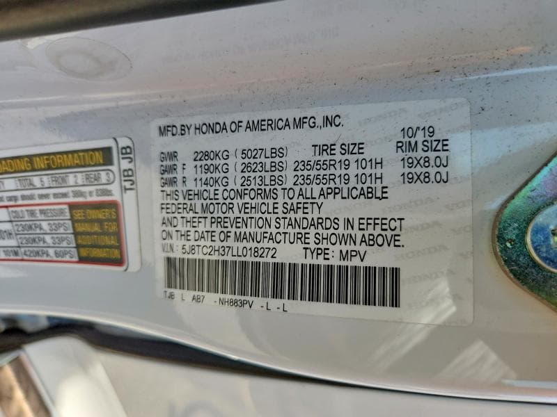 2020 ACURA RDX 14