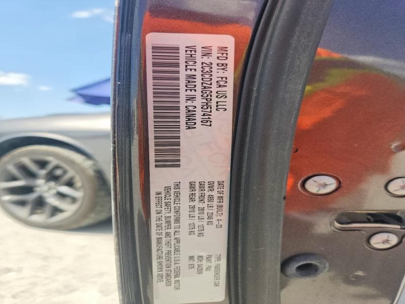 2023 DODGE CHALLENGER SXT 12