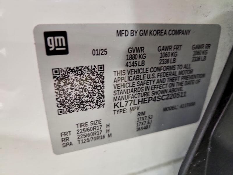 2025 CHEVROLET TRAX 1LT 14