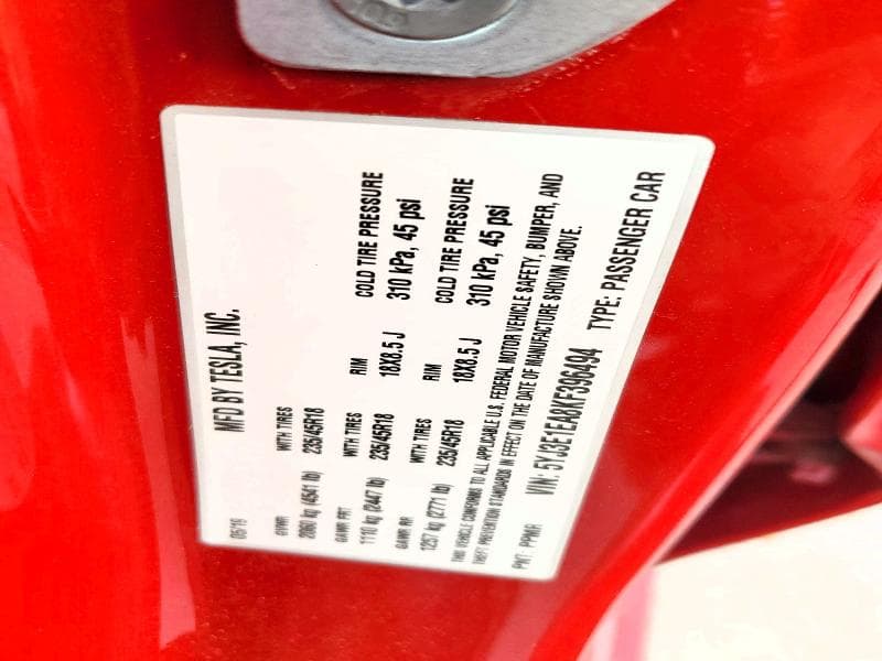 2019 TESLA MODEL 3 12