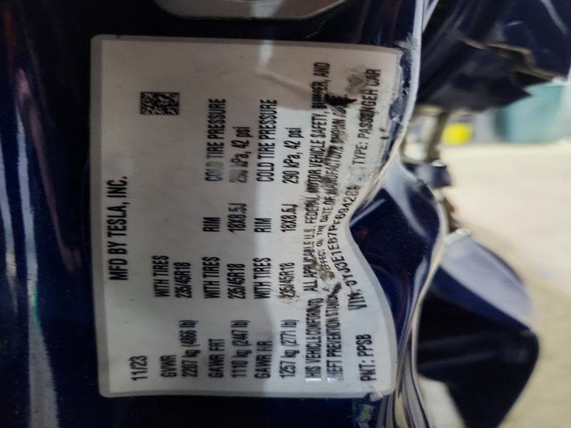 2023 TESLA MODEL 3 12