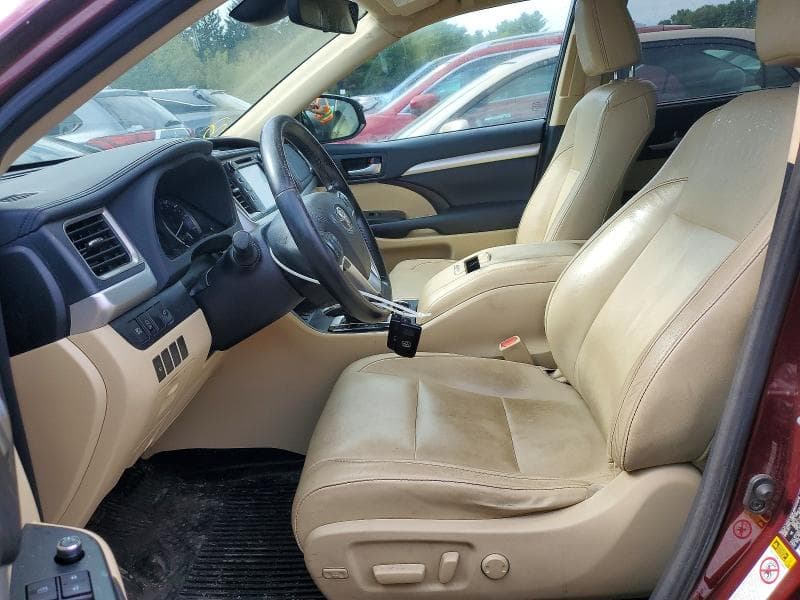 2017 TOYOTA HIGHLANDER XLE 7