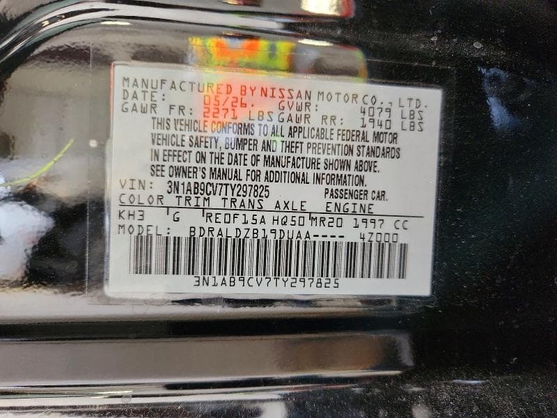 2026 NISSAN SENTRA SV 12