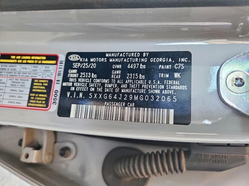 2021 KIA K5 GT LINE 13