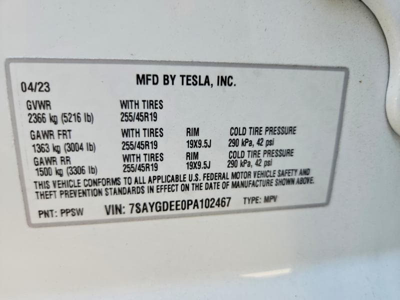 2023 TESLA MODEL Y 13
